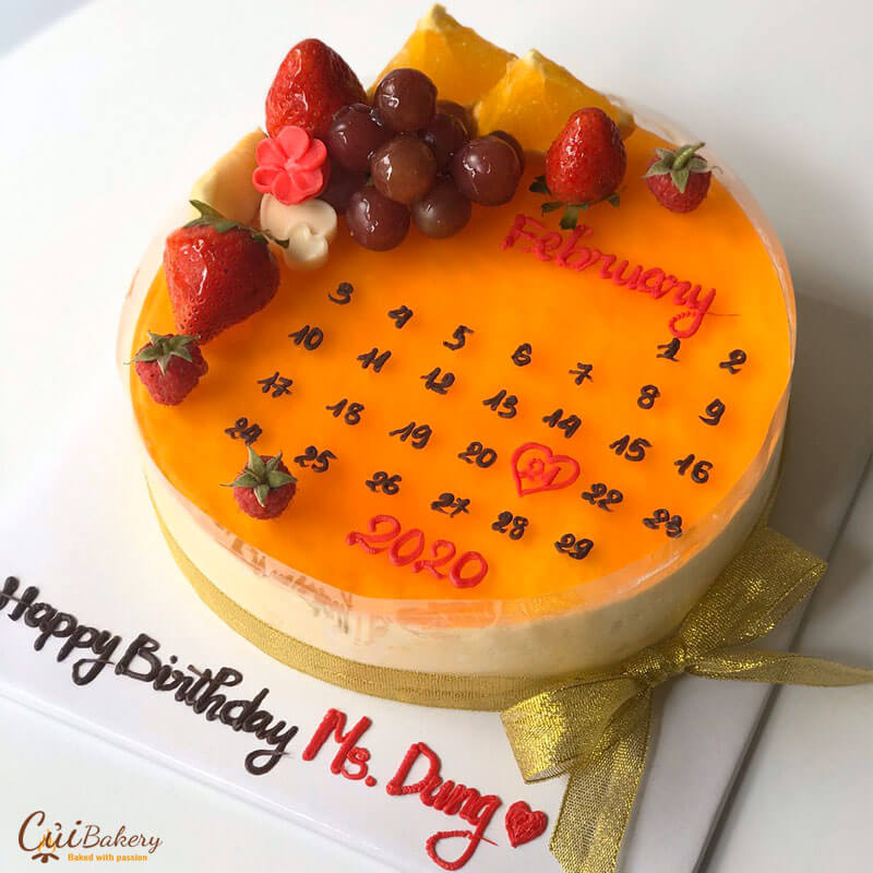 Mẫu Bánh Mousse Chanh Dây