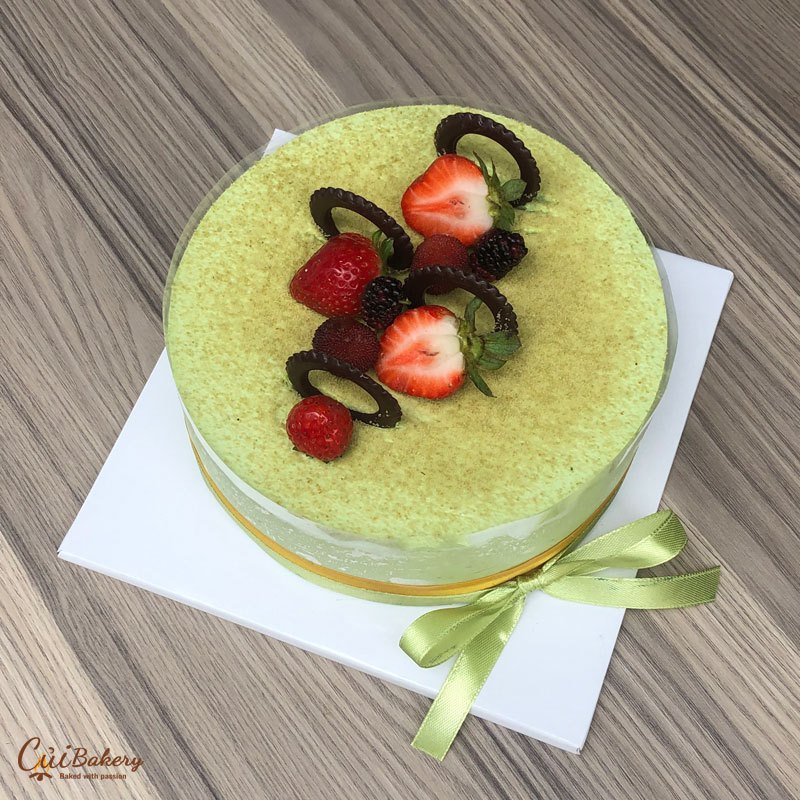 Mẫu Bánh Mousse Matcha Yogurt- MMY005