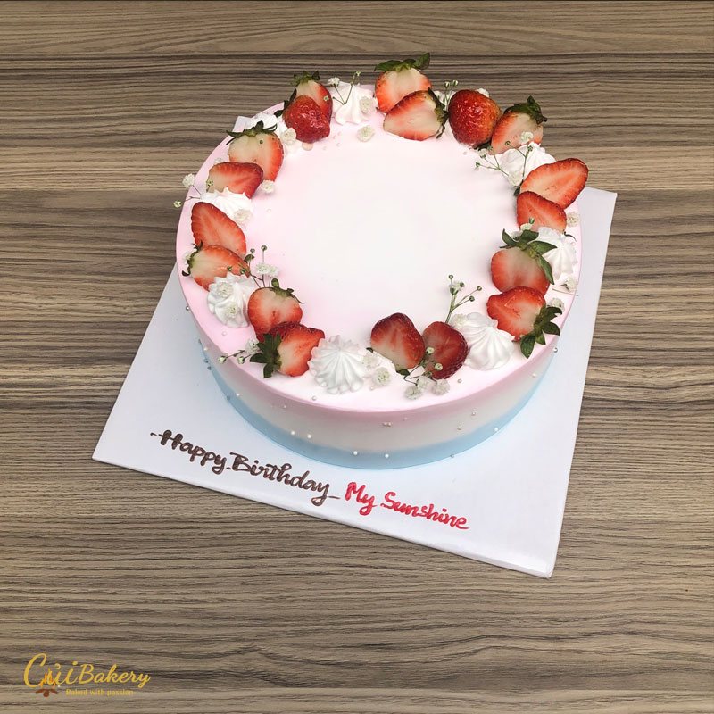 Mẫu Bánh Kem sữa tươi - MST027