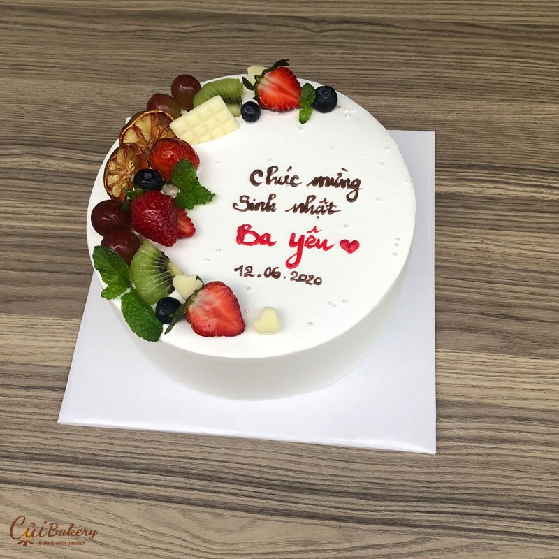 Mẫu Bánh Kem sữa tươi - MST033