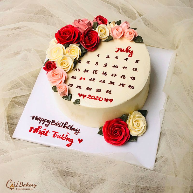 Mẫu Bánh Kem Bơ Phe - MBP010