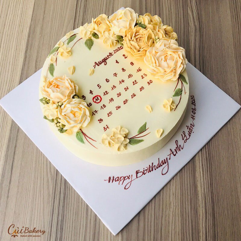 Mẫu Bánh Kem Bơ Phe - MBP011