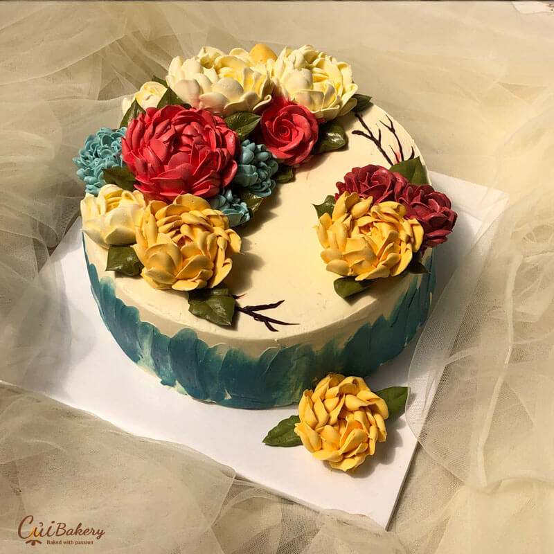 Mẫu Bánh Kem Bơ Phe - MBP013