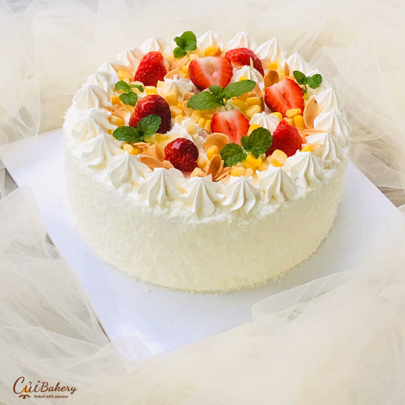 Mẫu Bánh Kem Bắp - MKB005