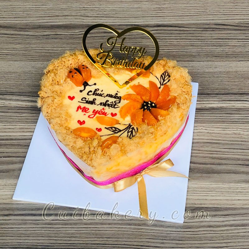 Mẫu bánh bông lan trứng muối - MTM008