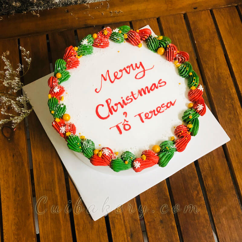 Mẫu Bánh Noel - MNE014