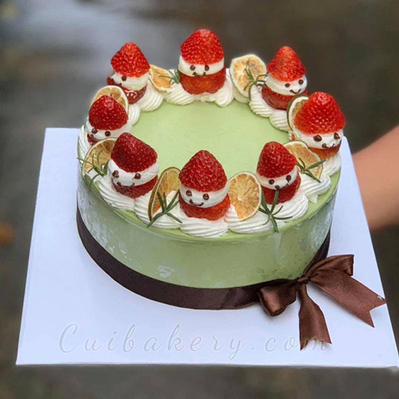 Mẫu Bánh Mousse Matcha Yogurt- MMY015