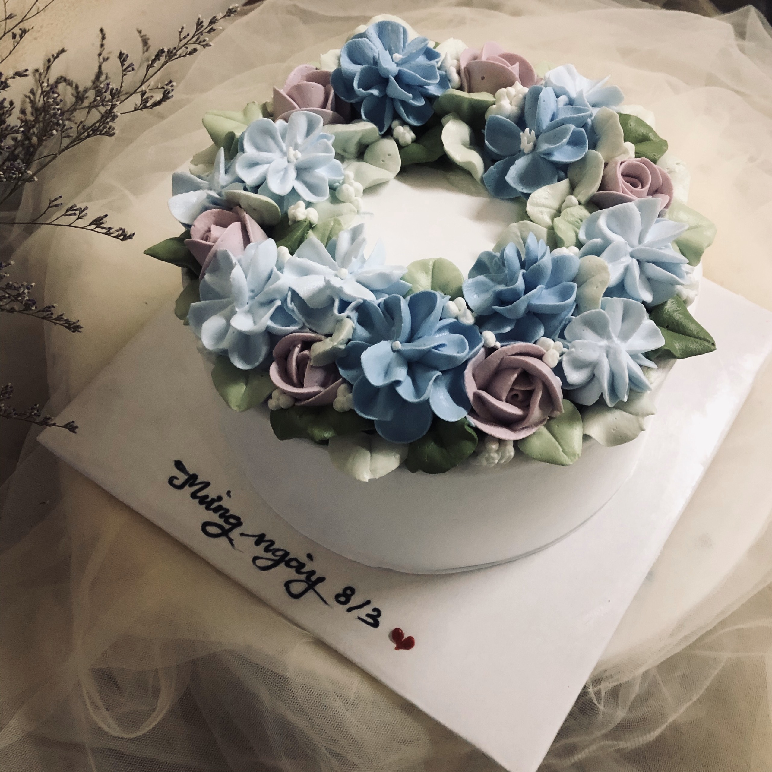 Mẫu Bánh Kem sữa tươi - MST086