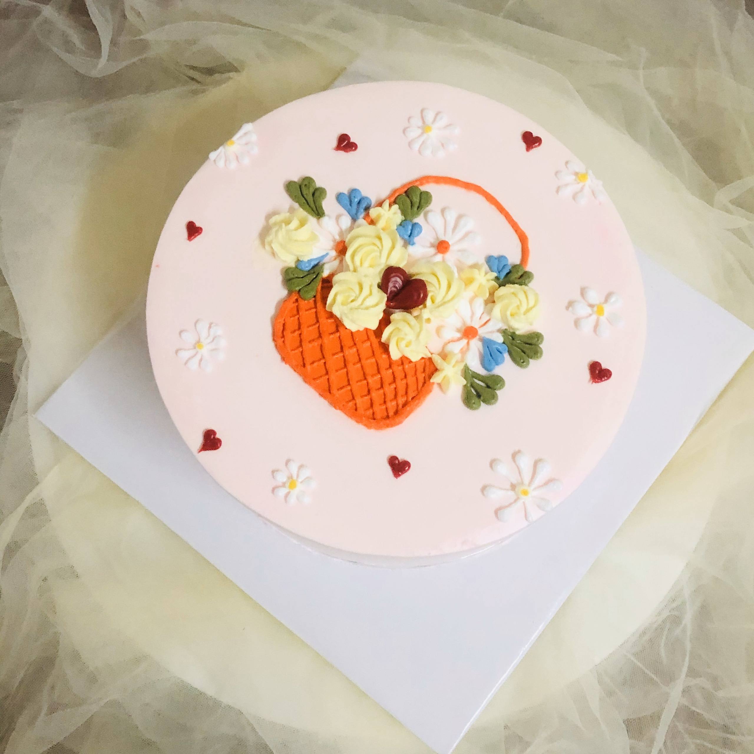 Mẫu Bánh Kem Bơ Phe - MBP015