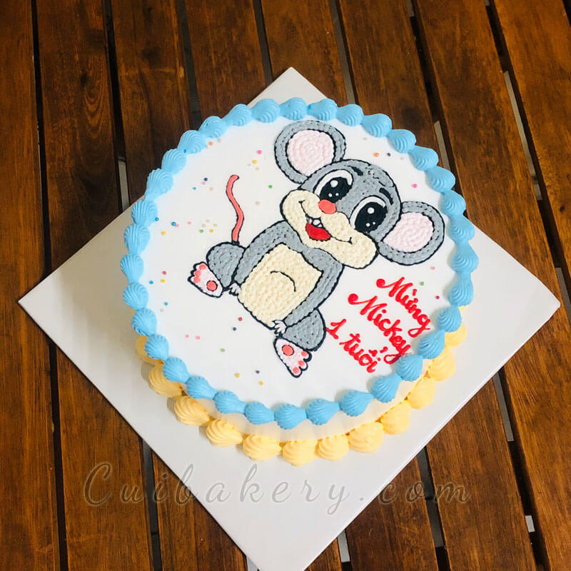 Mẫu Bánh Vẽ Hình - MVH043