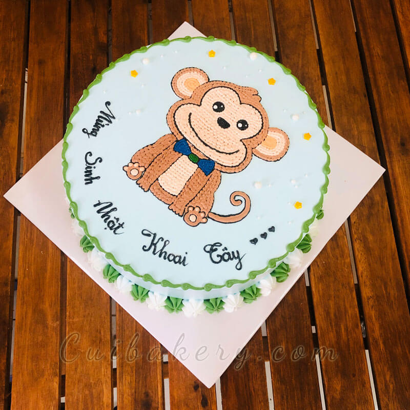 Mẫu Bánh Vẽ Hình - MVH044