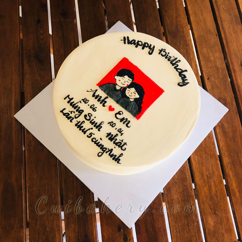 Mẫu Bánh Kem sữa tươi - MST112