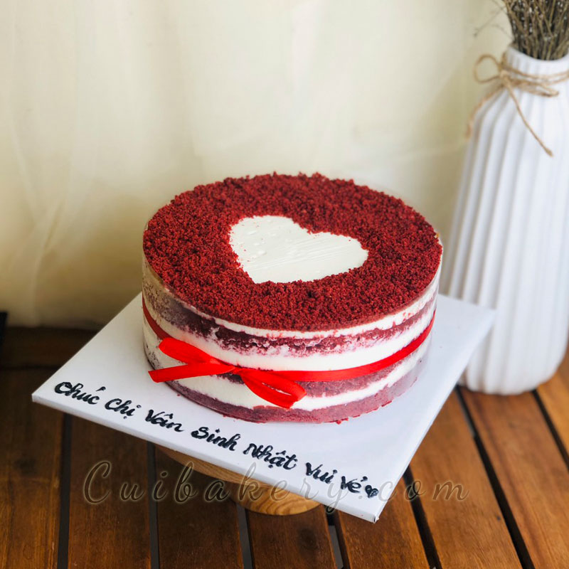 Mẫu Bánh Red Velvet - MRV004