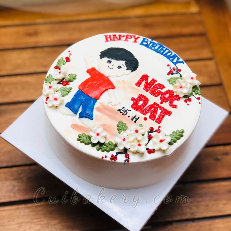 Mẫu Bánh Kem sữa tươi - MST130