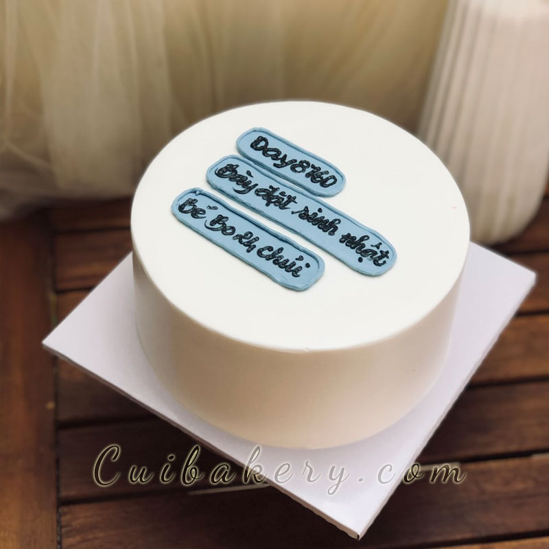 Mẫu Bánh Kem sữa tươi - MST136