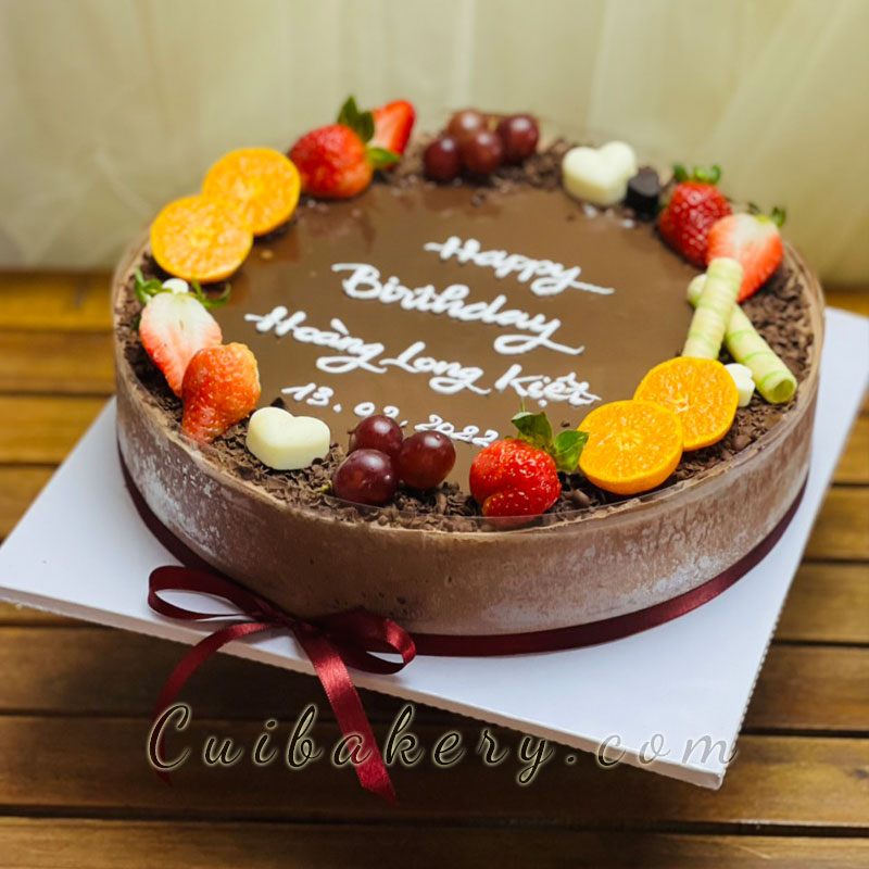 Mẫu Bánh Mousse Chocolate - MCL014