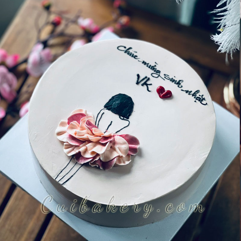 Mẫu Bánh Kem sữa tươi - MST154