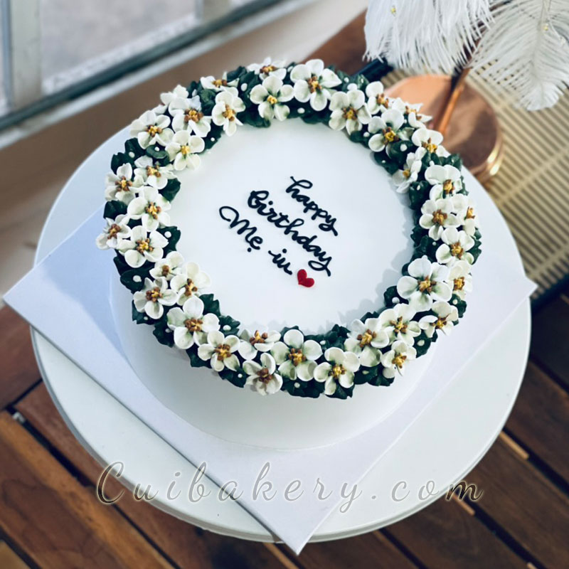 Mẫu Bánh Kem sữa tươi - MST166