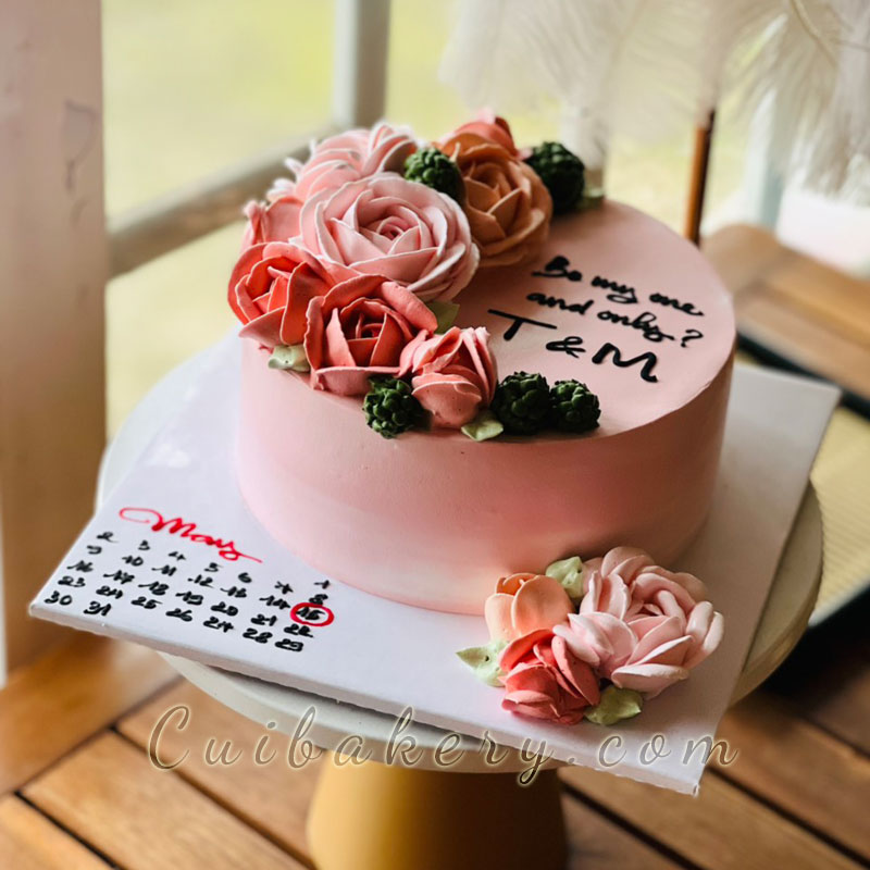 Mẫu Bánh Kem sữa tươi - MST167