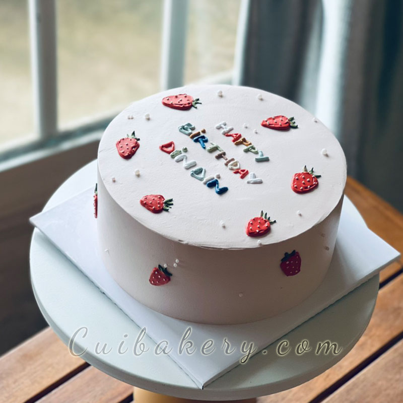 Mẫu Bánh Kem sữa tươi - MST185