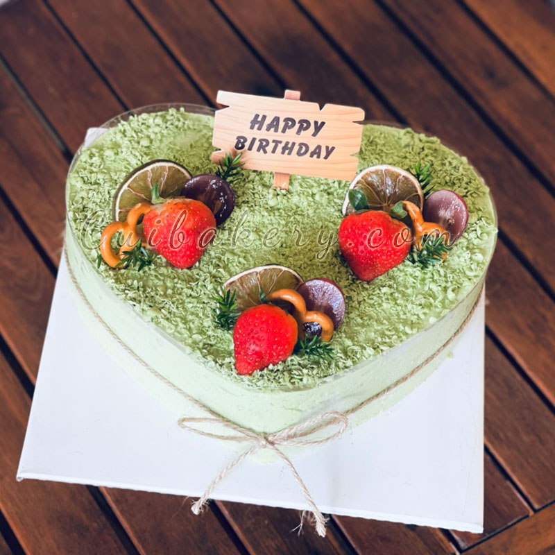 Mẫu Bánh Mousse Matcha Yogurt- MMY023