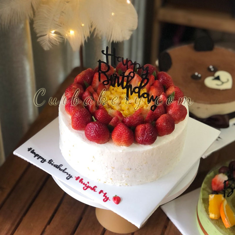 Mẫu Bánh Kem Bắp - MKB022