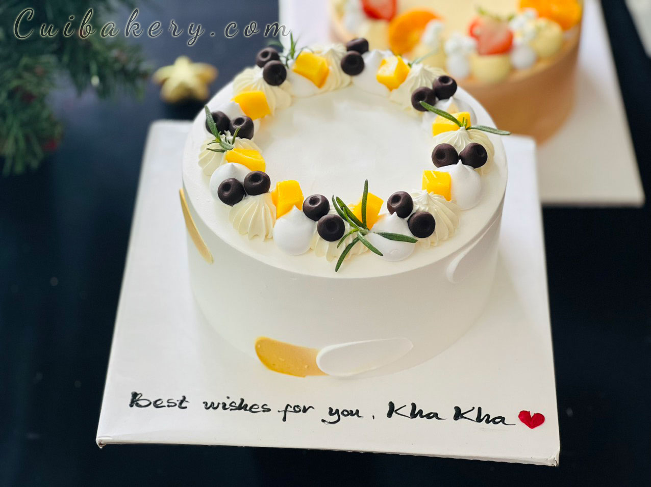 Mẫu Bánh Kem sữa tươi - MST210