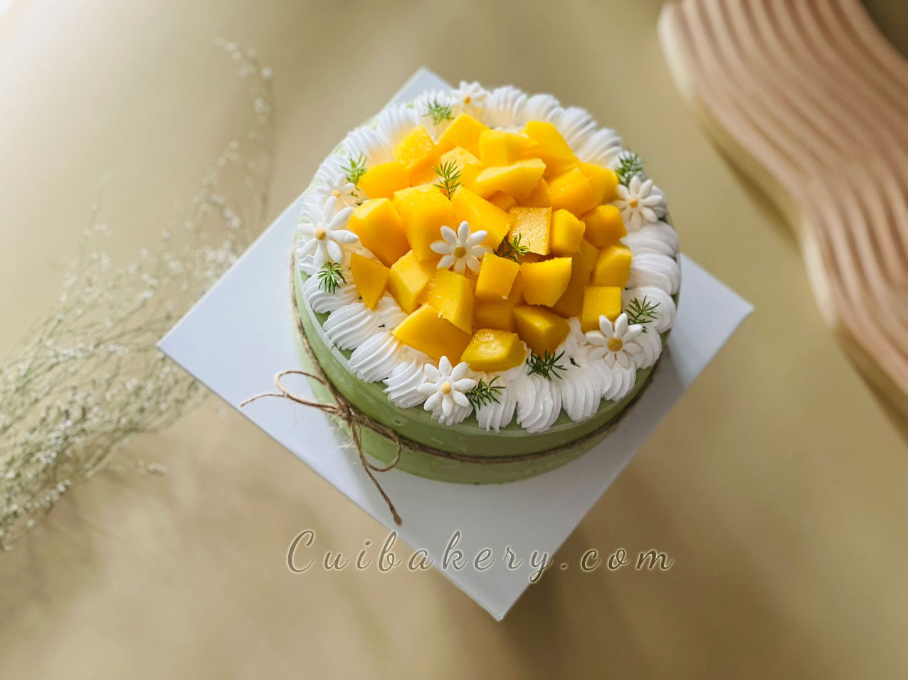 Mẫu Bánh Mousse Matcha Yogurt- MMY025