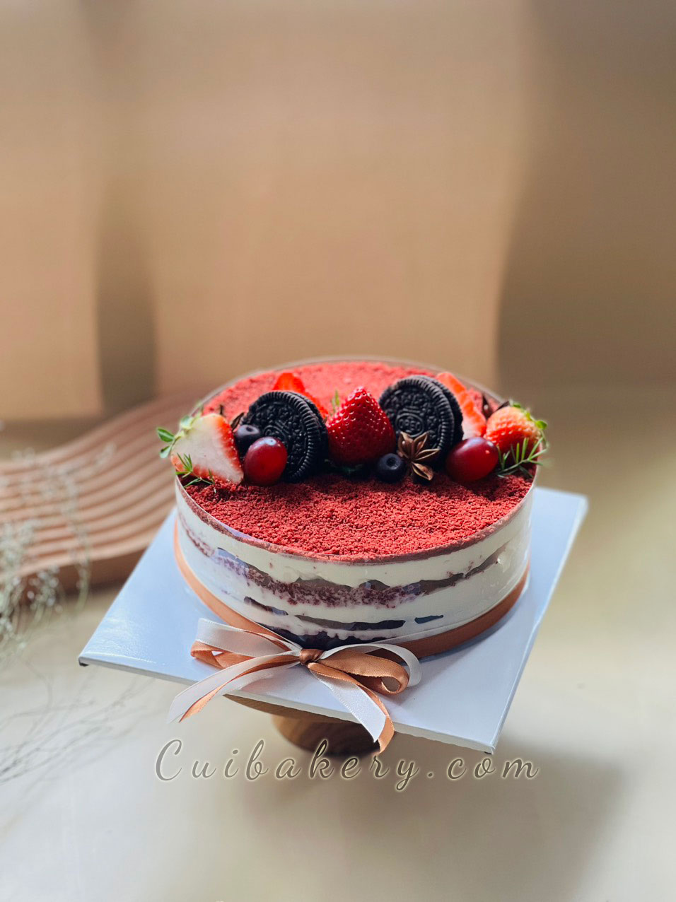 Mẫu Bánh Red Velvet - MRV019