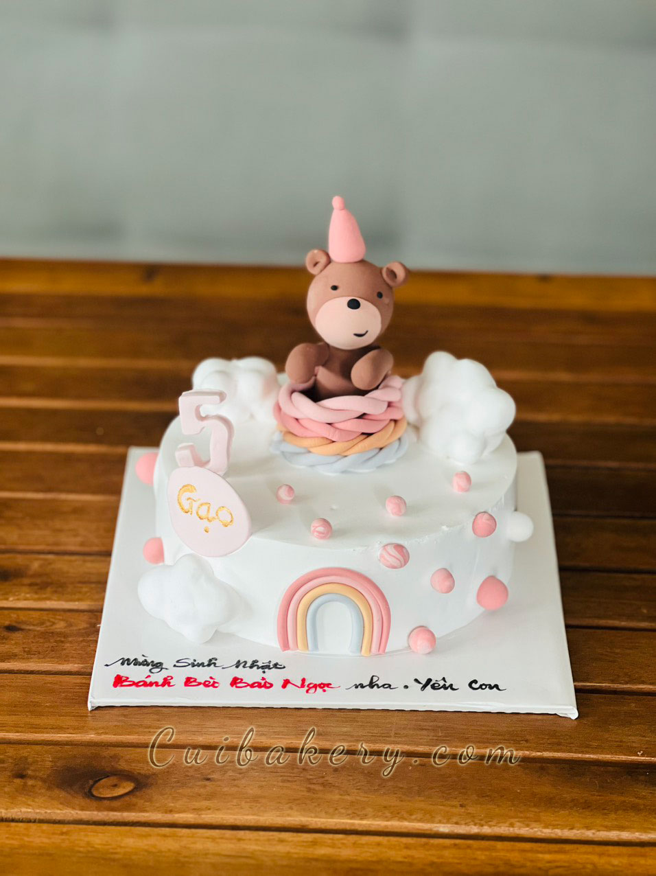Mẫu Bánh Fondant  - MFT0011
