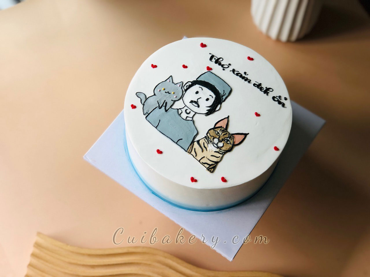 Mẫu Bánh Kem sữa tươi - MST258