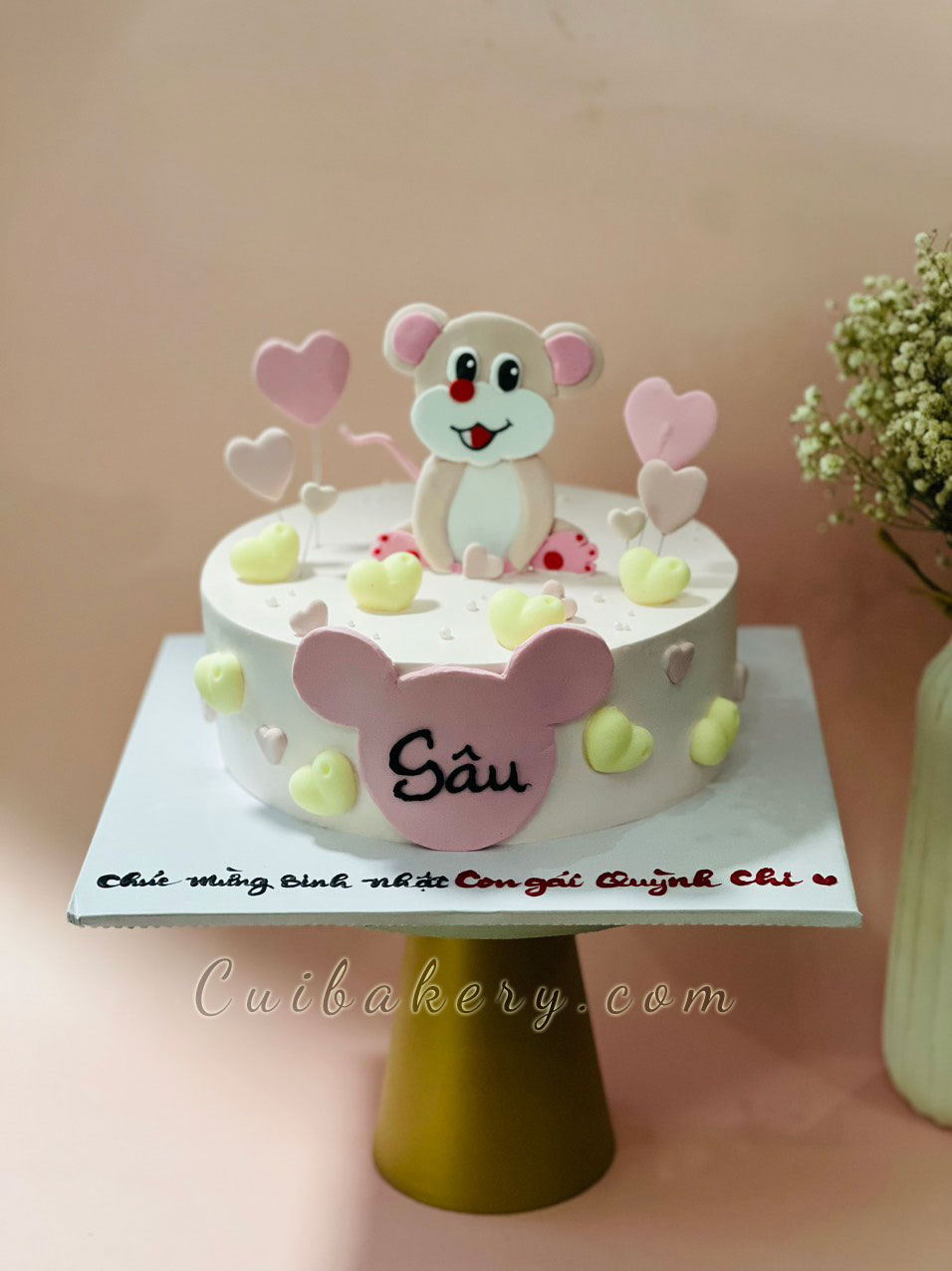Mẫu Bánh Fondant  - MFT023