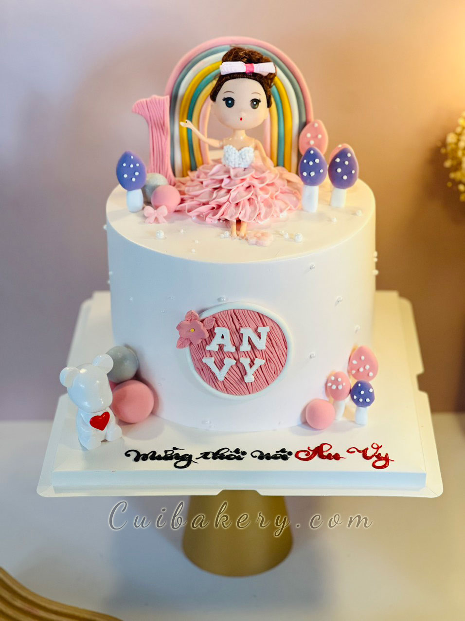 Mẫu Bánh Fondant - MFT046