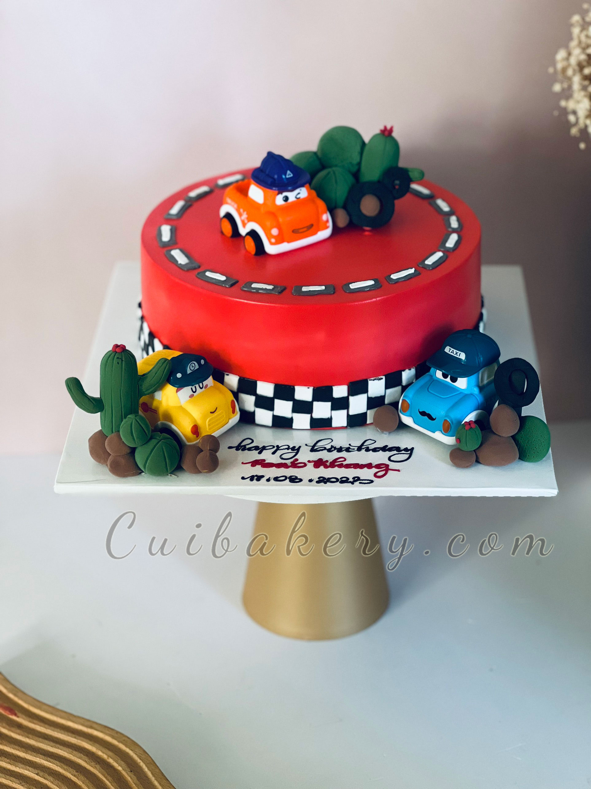 Mẫu Bánh Fondant - MFT047