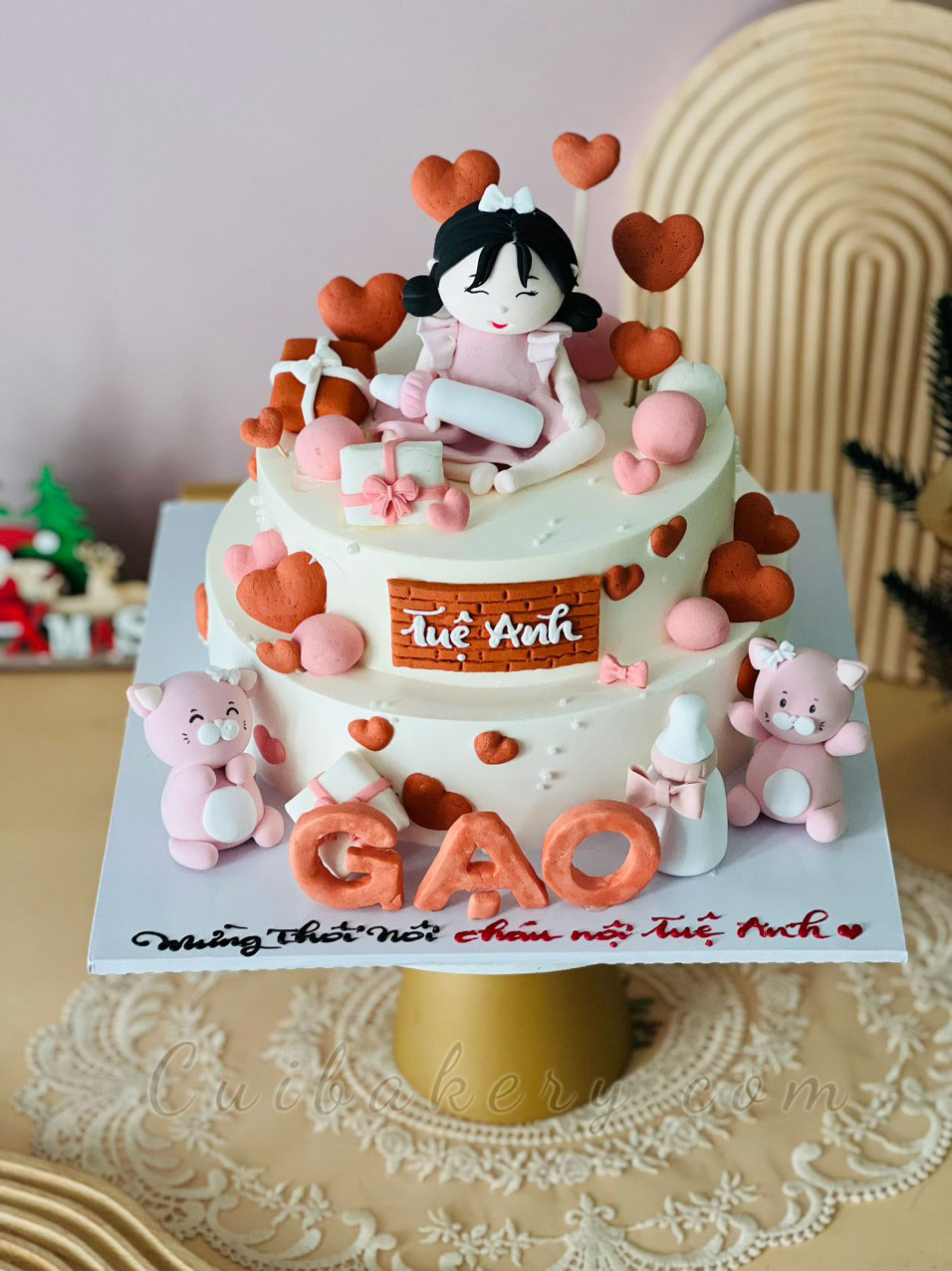 Mẫu Bánh Fondant, Đất Sét - MFT052
