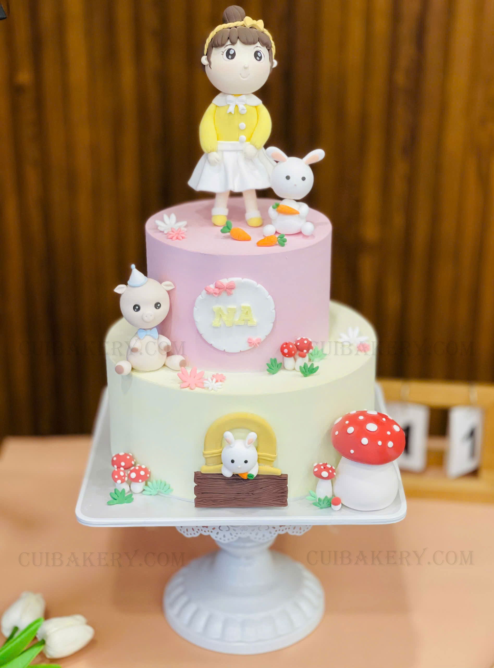 Mẫu Bánh Fondant, Đất Sét - MFT057