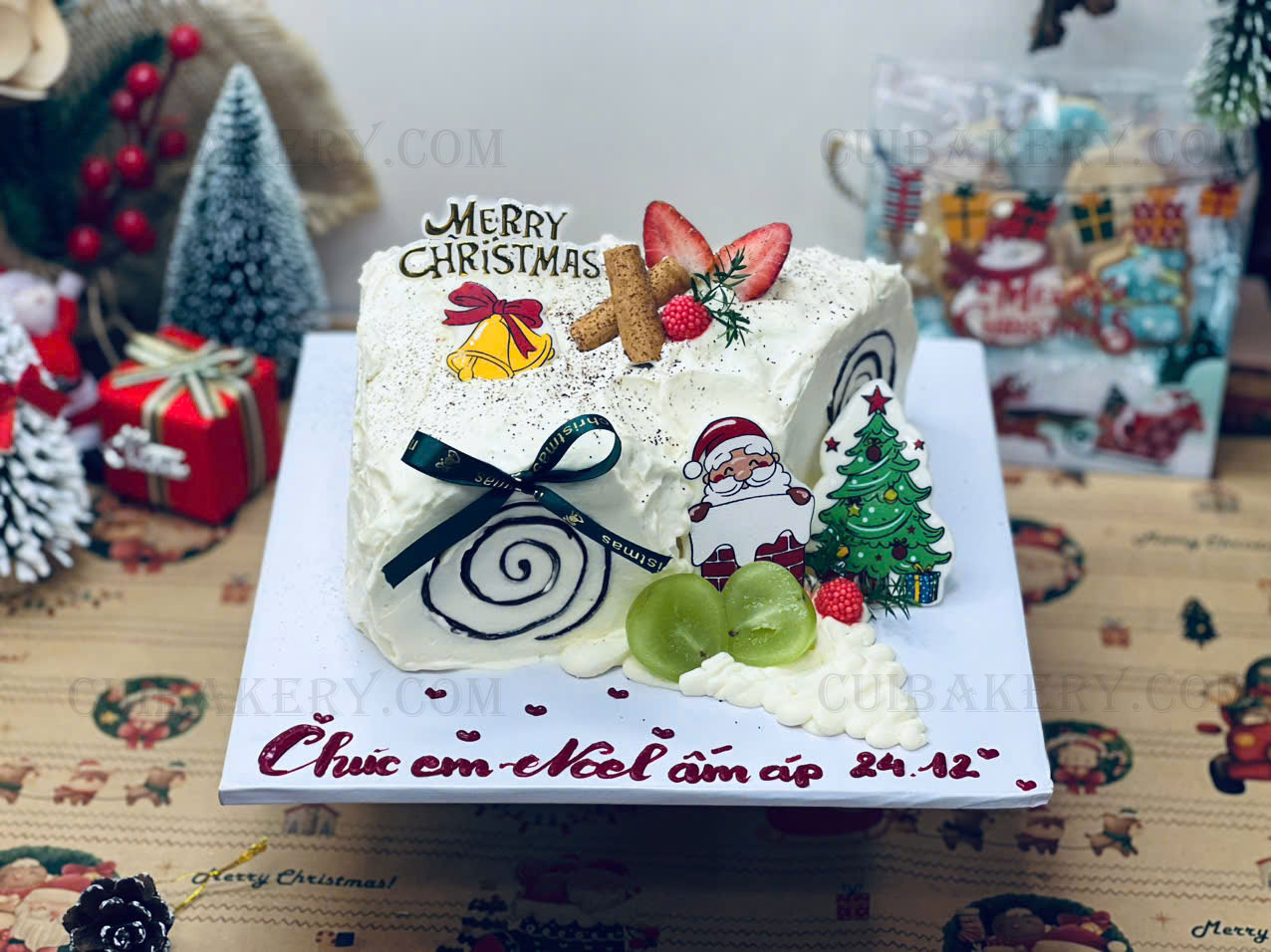 Mẫu Bánh Noel - MNE048