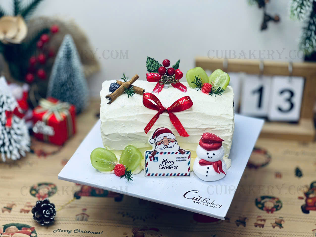 Mẫu Bánh Noel - MNE049