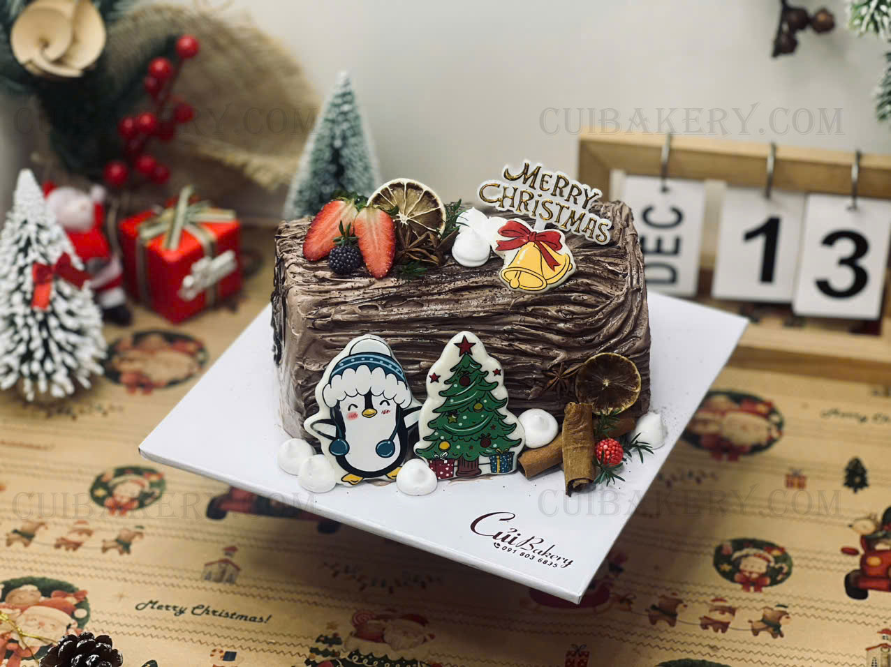 Mẫu Bánh Noel - MNE050