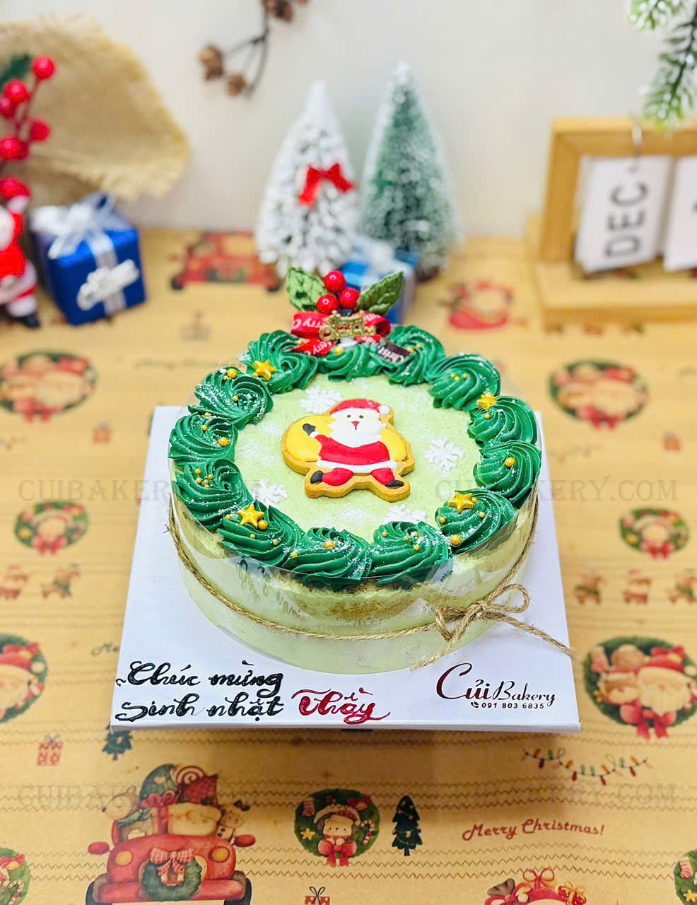 Mẫu Bánh Noel - MNE051