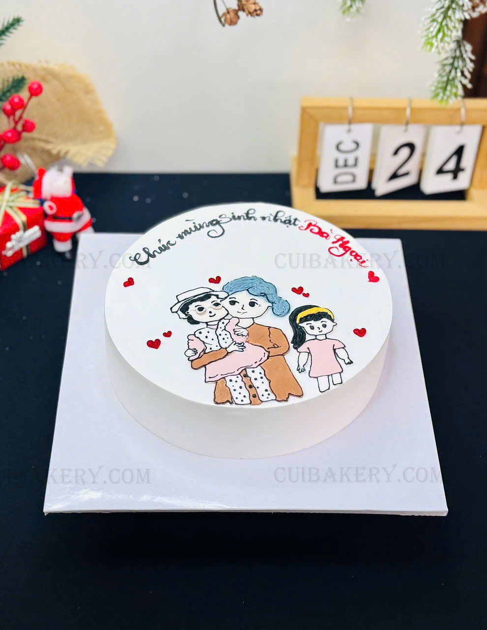 Mẫu Bánh Kem sữa tươi - MST301