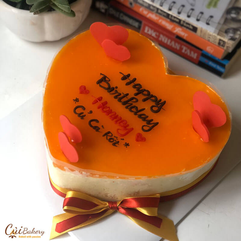 Hình ảnh mẫu bánh mousse chanh dây - MCD005