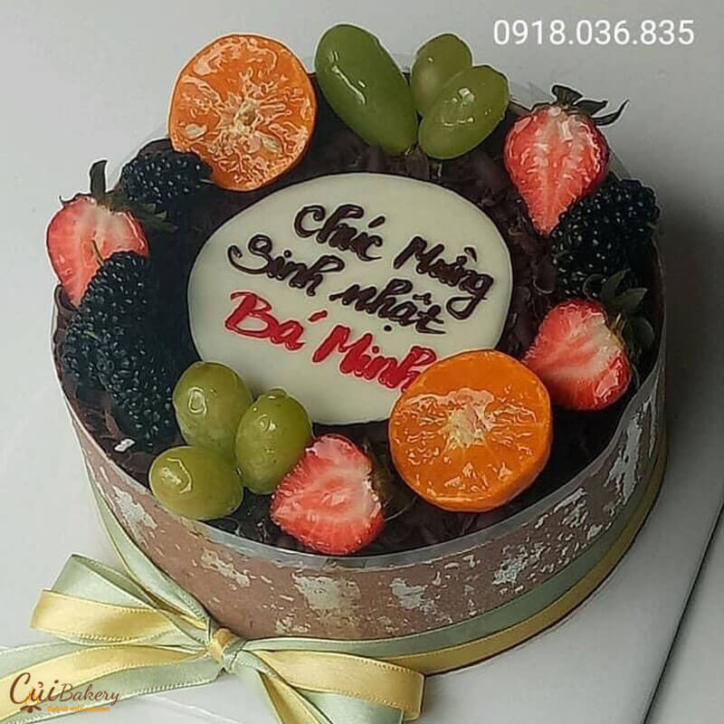 Hình ảnh mẫu bánh mousse chocolate - MCl004