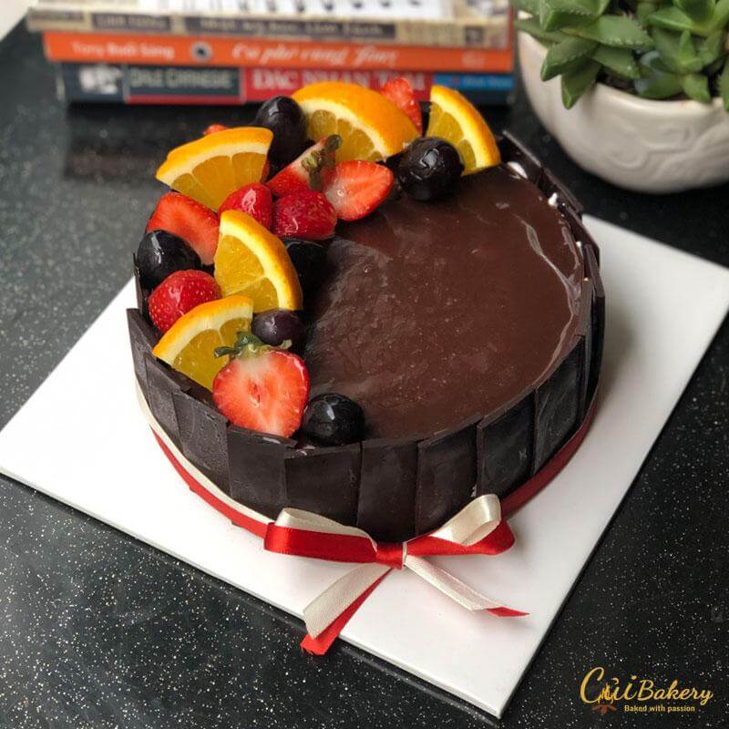 Hình ảnh mẫu bánh mousse chocolate - MCl005